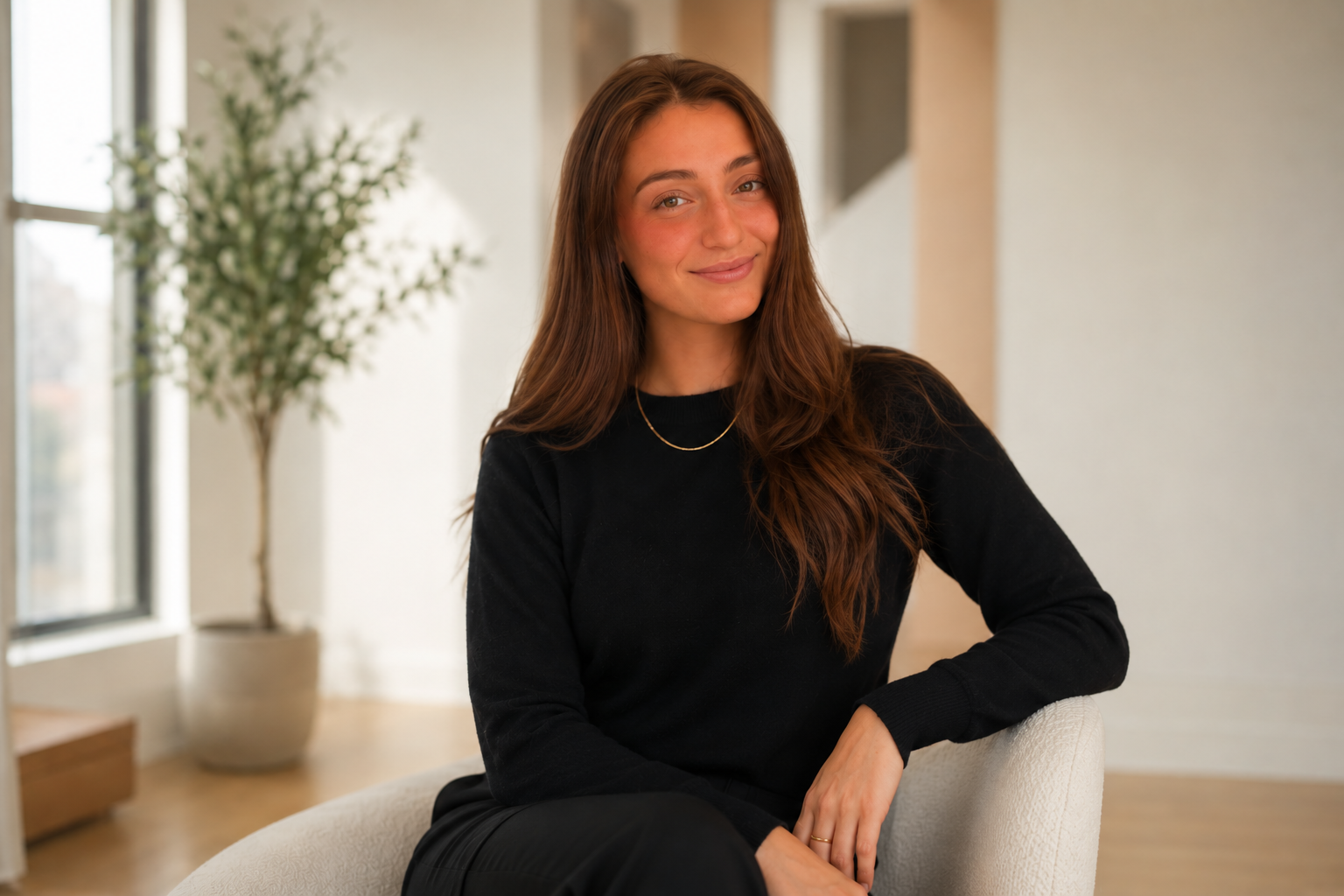 Portrait of Emma Ljuca, LPC, founder of The Mindful Therapy Practice